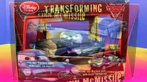 Disney Pixar Cars Transforming Lightning McQueen Finn McMissile Mater Dinosaur