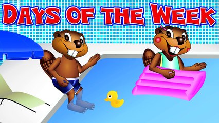 “Days of the Week Song” (Level 2 English Lesson 01) CLIP - Days in English, Education