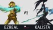 Ezreal vs Kalista - SKT T1 Faker EUW LOL Challenger 742LP