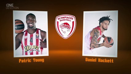 Who said newcomer? Patrick Young and Daniel Hackett Olympiacos Piraeus