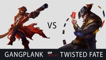 Gangplank vs Twisted Fate - SKT T1 Faker EUW LOL Master