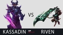 Kassadin vs Riven - SKT T1 Faker EUW LOL Challenger 833LP