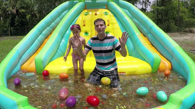 BIGGEST ORBEEZ POOL & BALLOONS 1,000,000+ ORBEEZ SURPRISE TOY GAME SURPRISE EGGS MyLittleP