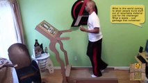 Extreme Cardboarding: Cardboard Treadmill