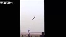 Russian Airliner Flight KGL9268 Plane Crash Caught On Tape