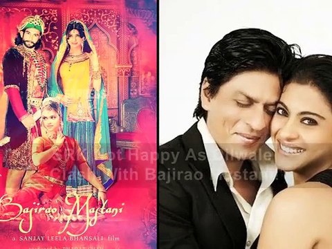 SRK Not Happy As Dilwale Clash With Bajirao Mastani!