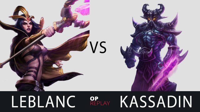 LeBlanc vs Kassadin - SKT T1 Faker EUW LOL Challenger 580LP