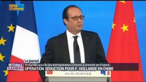 Hollande appelle les entrepreneurs chinois à investir en France