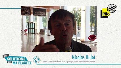 La solution de Nicolas Hulot pour #maplanète