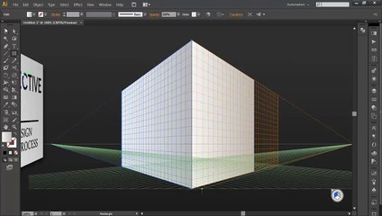 Adobe Illustrator tips - Perspective Grid