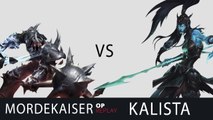 Modekaiser vs Kalista - SKT T1 Faker EUW LOL Master 456LP