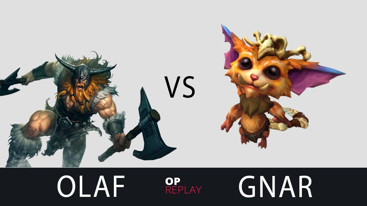 Olaf vs Gnar - KT ssumday EUW LOL Diamond 1
