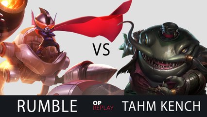 Rumble vs Tahm Kench - SKT T1 MaRin EUW LOL Master 185LP