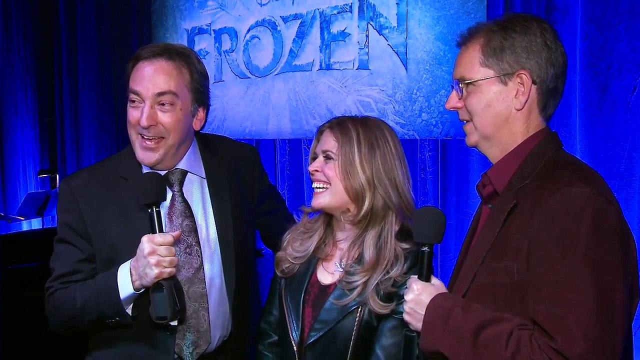 Frozen stars sing live in Disney music celebration - Idina Menzel, Kristen Bell, Josh Gad