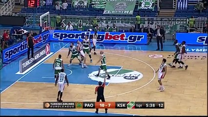 Highlights: Panathinaikos Athens-Pinar Karsiyaka Izmir