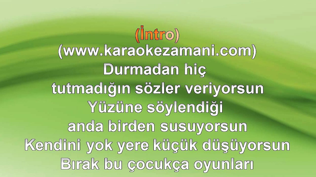 Seçil Özcin - Bay Bay - 2010 TÜRKÇE KARAOKE