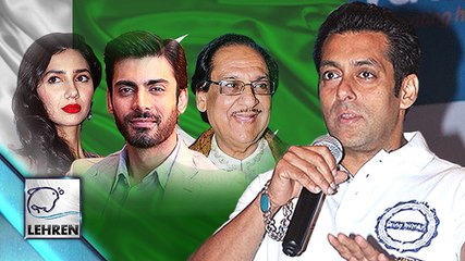 Salman SLAMS 'Ban On Pakistani Actors'