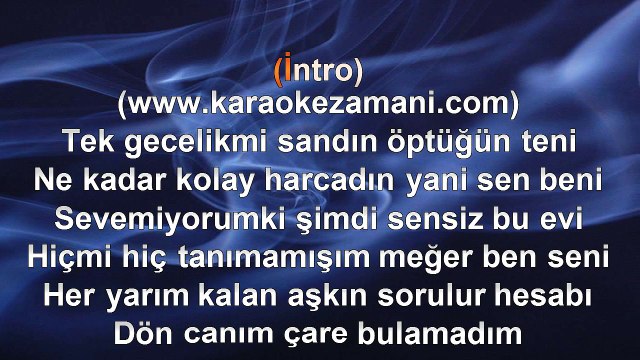 Seda Üren - Umutluyum - (2008) TÜRKÇE KARAOKE