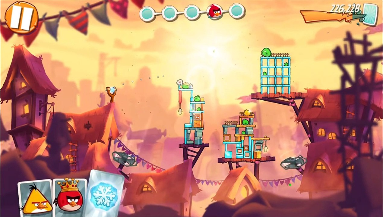 Angry Birds 2 - ALL BIRDS SPELLS UNLOCKED Level 190 - 197 Pig City Steakholm Walkthrough!
