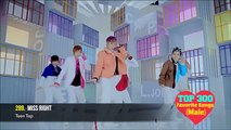 My Top 300 Favorite K POP SONGS [PART 1 of 6] Male Version