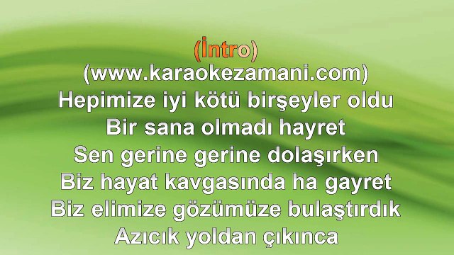 Seden Gürel - Çalkala - 1996 TÜRKÇE KARAOKE