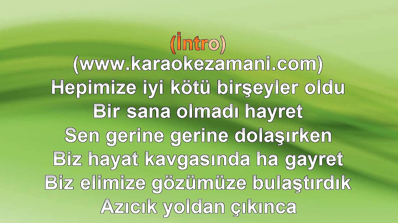 Seden Gürel - Çalkala - 1996 TÜRKÇE KARAOKE