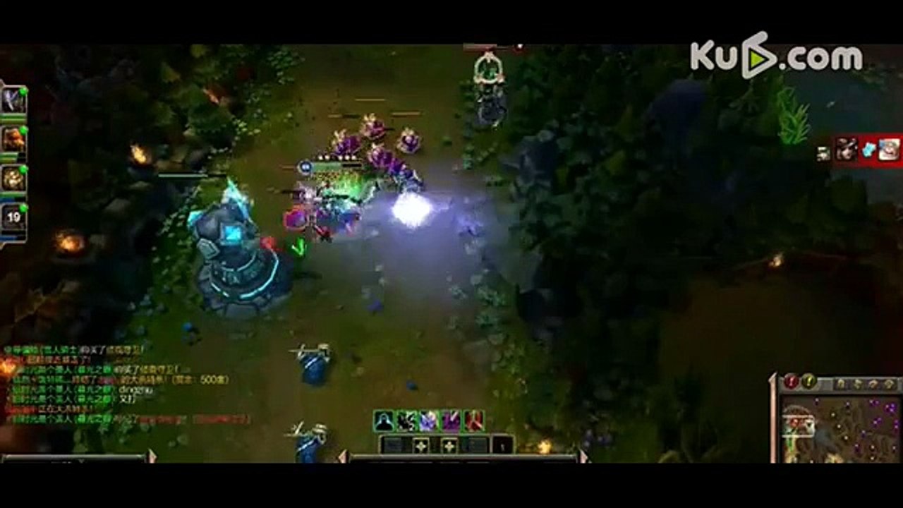 小智解说LOL 阿卡丽，1v9的屠杀！ 英雄联盟视频