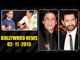 Salman & Aamir Wishes Shahrukh Khan On His 50th Birthday | 2nd Nov 2015