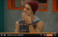 BB16 Cody gets flustered imagining Brittany in just an apron.