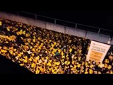 Aerial view of Bersih 4 at Masjid Jamek