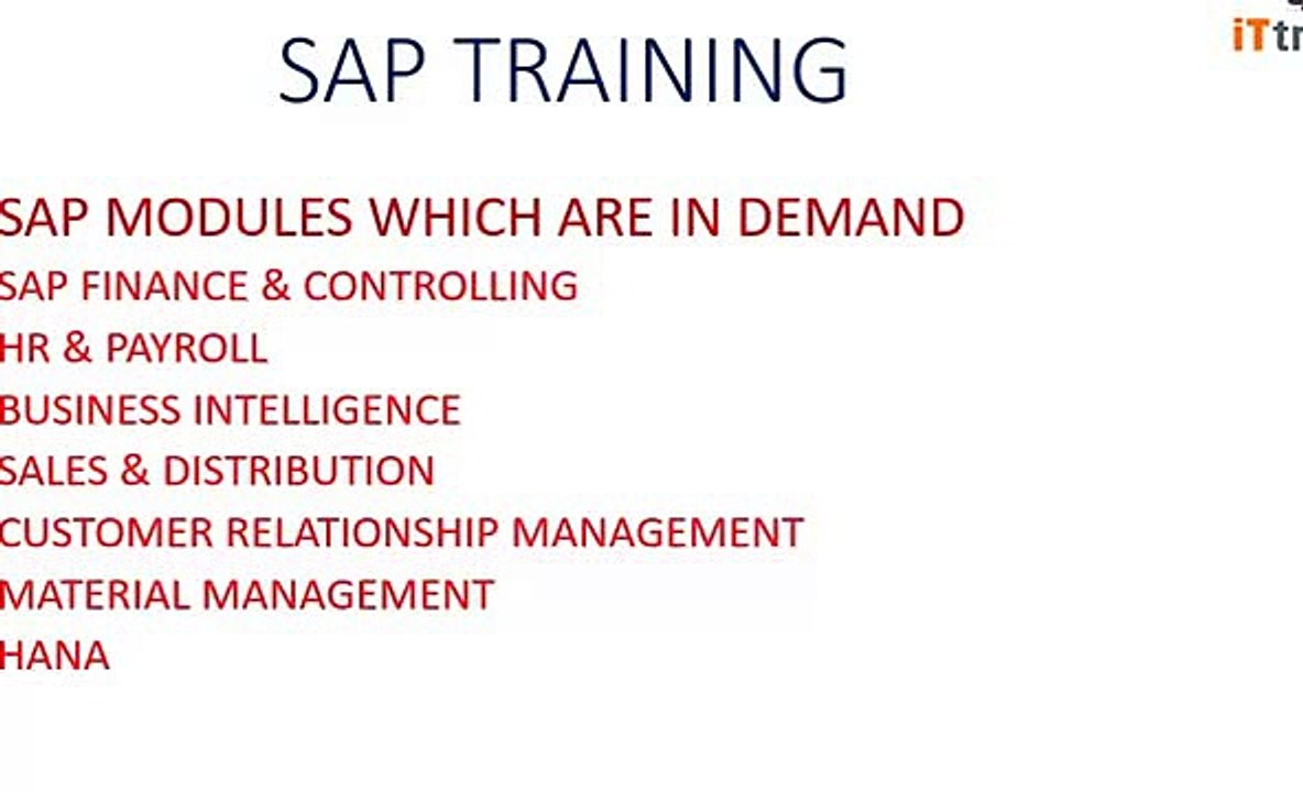sap training in london