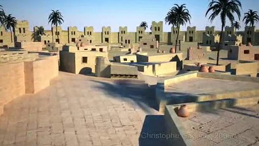 Reconstitution 3D de la Ville de Mari (Syrie) par Christophe Gaggero