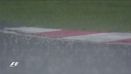 Michael Schumacher Weathers Stormy Sepang   2001 Malaysian Grand Prix_1