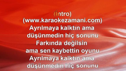 Sera - Topla Git Aşkını - (Remix Gökhan Süer) - (2013) TÜRKÇE KARAOKE