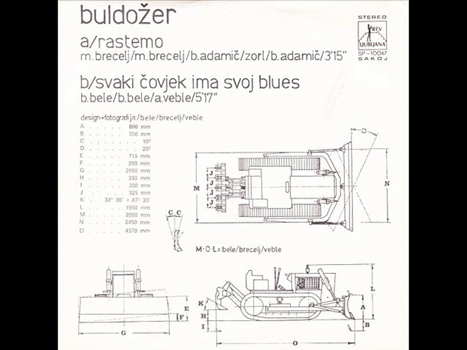 SVAKI ČOVJEK IMA SVOJ BLUES - BULDOŽER (1975)