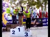 Antibes en 2010 - podium féminin et masculin 24 heures marche