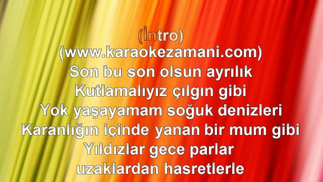 Serap Yenici - Yıldızlar Gece Parlar - (2011) TÜRKÇE KARAOKE