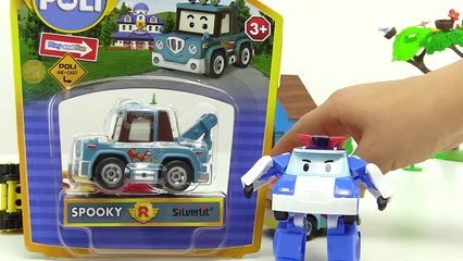 Toys cartoon robokara Poly! Робокар Поли и его друзья! 로보카 폴�