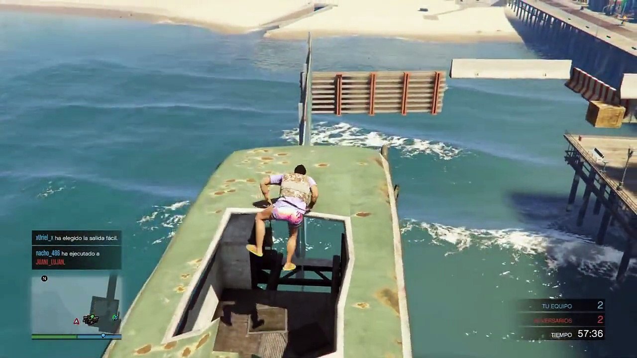 PARKOUR EXTREMO! FINAL EPICO!! - Gameplay GTA 5 Online Funny Moments (GTA V PS4)
