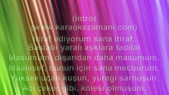 Serdar Ortaç - Dansöz - 2006 TÜRKÇE KARAOKE