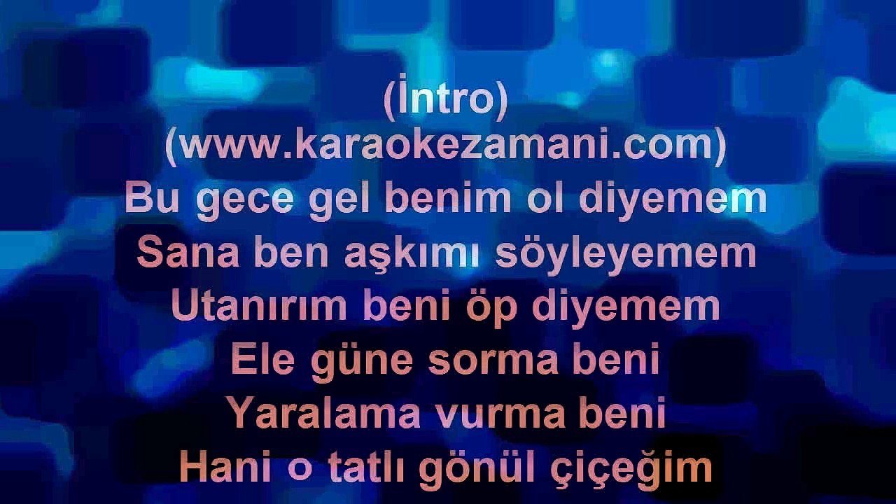 Serdar Ortaç - Karabiberim - 1994 TÜRKÇE KARAOKE