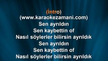 Serdar Ortaç - Üzgünüm - 2010 TÜRKÇE KARAOKE