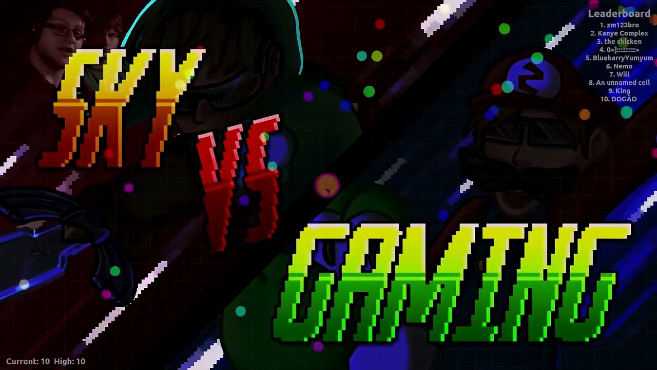 THE SPONGEBOB BALLS MASSACRE! (Agar.io #3)
