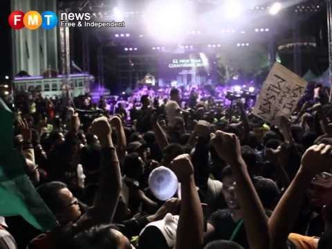 'TURUN Protesters took over Dataran Merdeka'