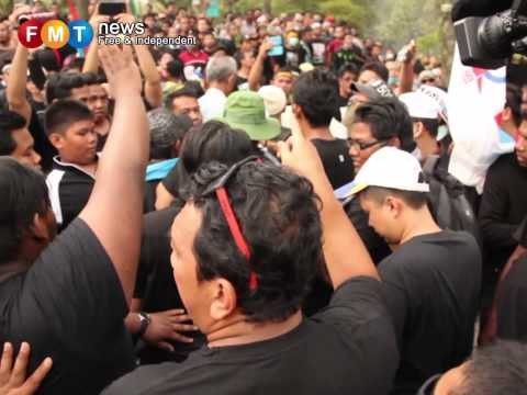 DBKL officers roughed up at Black 505 rally