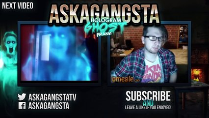 HOLOGRAM GHOST PRANK (OMEGLE PRANKS)