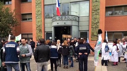 SNPPS UNSA Manif toulouse 3 Novembre 2015