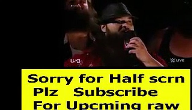 WWE , Raw , 2 November , 2015. bray wyatt calling out undertaker and kane for survier series