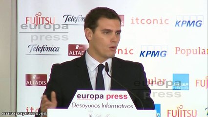 Albert Rivera: "No hemos venido a calentar banquillo"