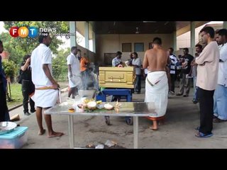 Final rites for PI Bala